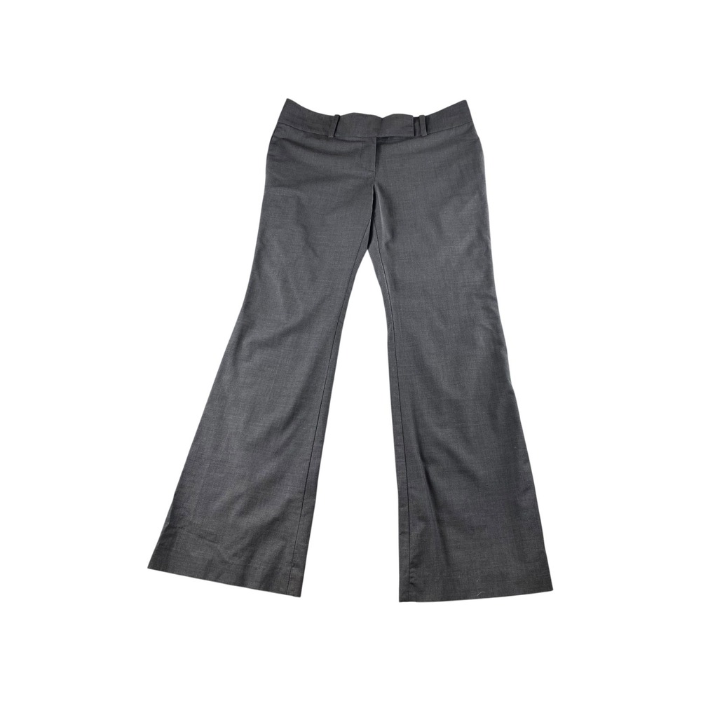 Ann Taylor Grey Bootcut Dress Pants Women's Size 10 Flared Career Trousers